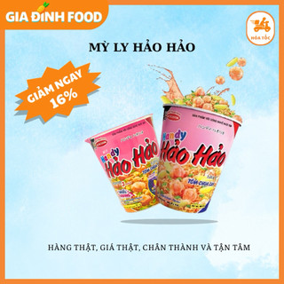 Mì Hảo Hảo Tôm chua cay - MÌ Ly/ Gói