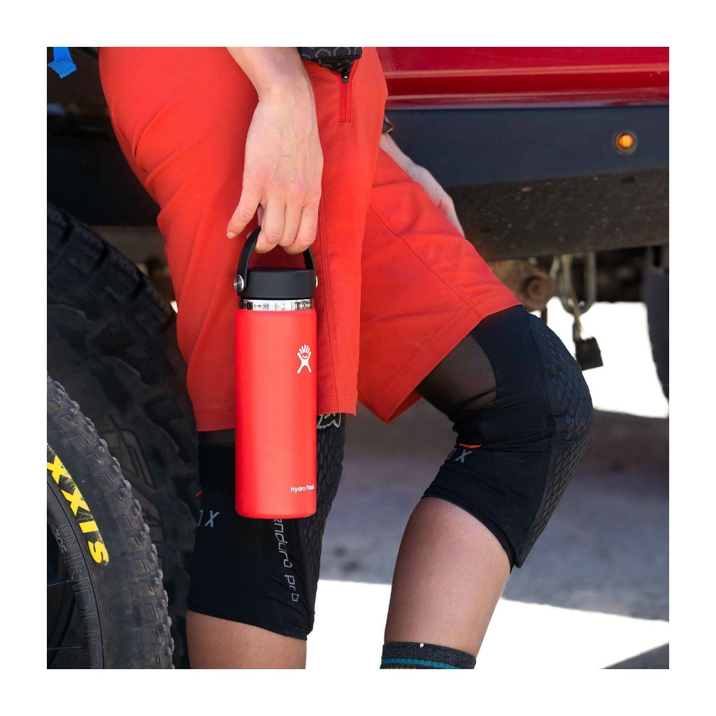 Bình giữ nhiệt Hydro Flask 591ml Wide Flex Cap 20 oz chính hãng, nắp vặn kín, giữ nhiệt tốt
