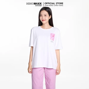 Áo Thun Graphic Tay Ngắn Nữ NINOMAXX 2503010