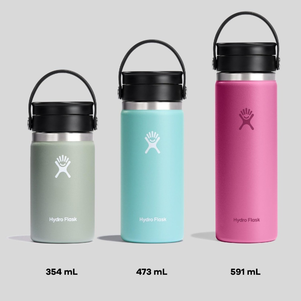 Bình giữ nhiệt Hydro Flask 591ml Wide Flex Sip Lid 20 oz chính hãng, có nắp xoay, giữ nhiệt tốt