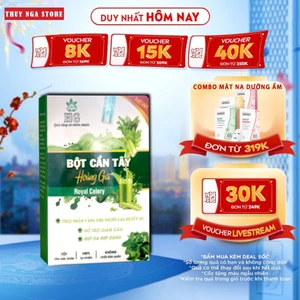 Nước Uống Detox Bột Cần Tây Hoàng Gia Sấy Lạnh Nguyên Chất 100% Giảm Mụn Đẹp Da Thanh Lọc Cơ Thể