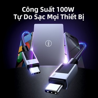 Cáp sạc nhanh UGREEN PD 100W Type C được nâng cấp Cáp dữ liệu Chip E-Marker USB cho iPhone 16/17 , Samsung S24 Ultra,