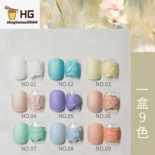 Set Dặm VINIMAY 9 Màu Thạch Cao Tone Pastel | Hiệu Ứng Ngọc Trai Lấp Lánh, Nail Pastel Sang Trọng