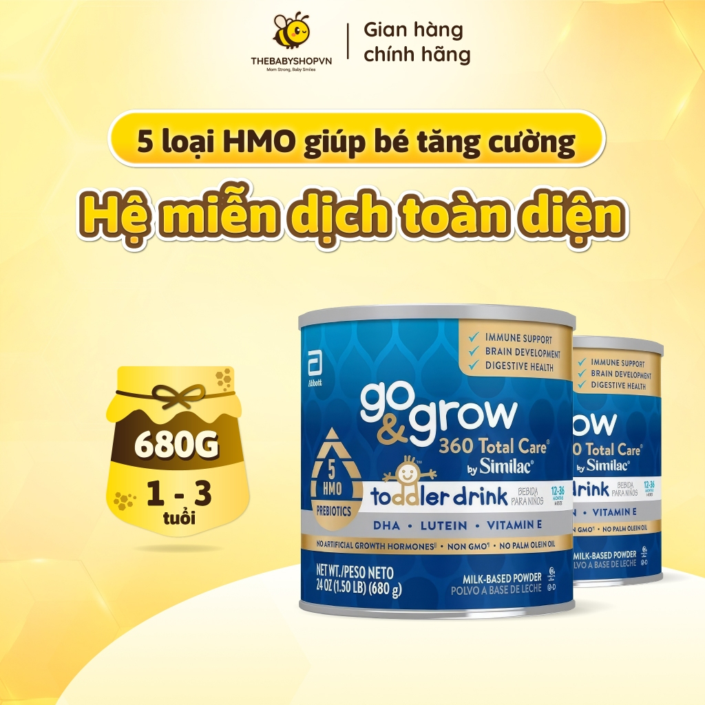 Sữa Similac Go & Grow 360 Total Care Toddler Drink Cho Bé 680g | Shopee ...