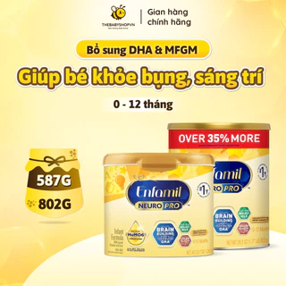 Sữa Enfamil cho bé 0-12 tháng tuổi Enfamil Neuro Pro Non-GMO Infant