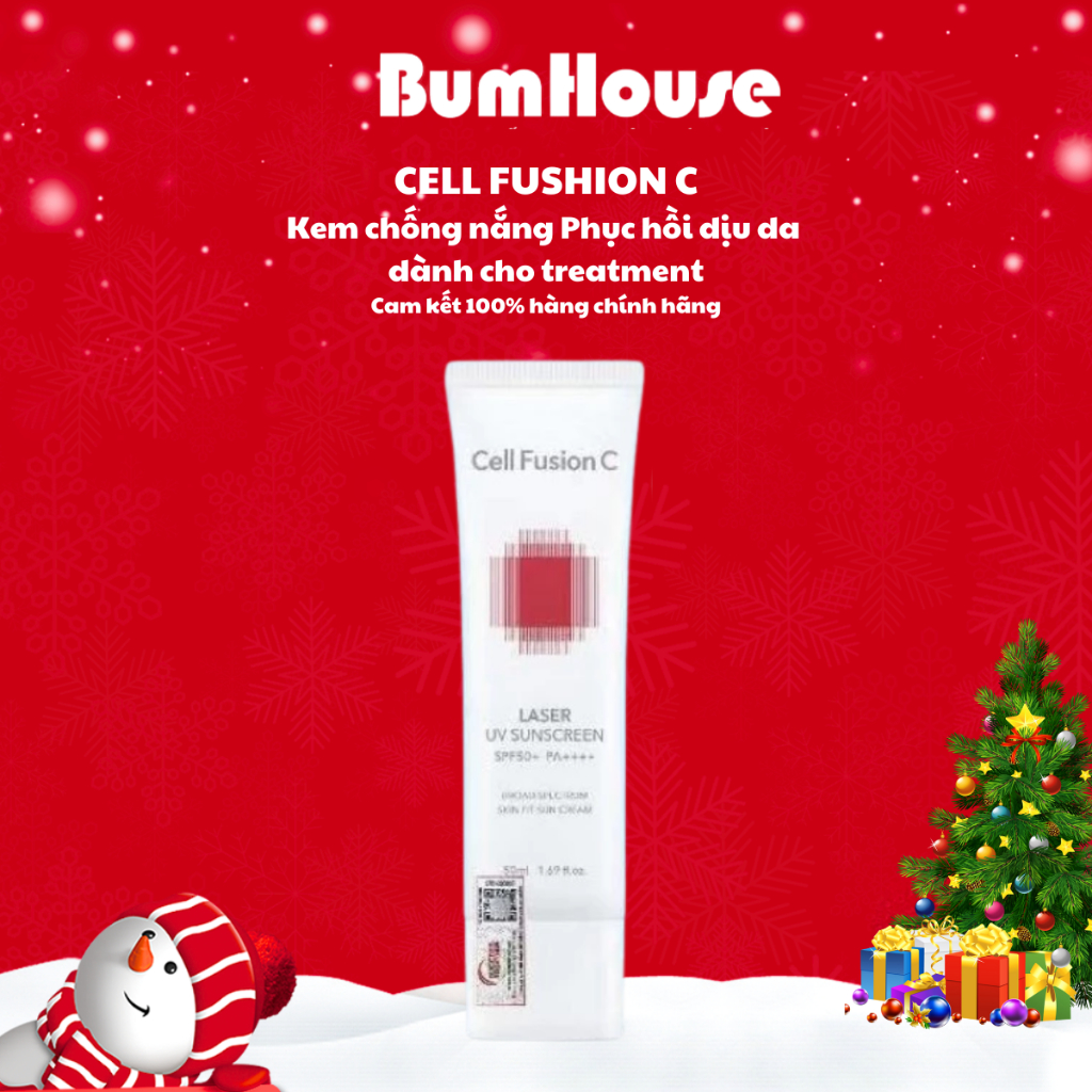 [HÀNG CTY] Kem Chống Nắng Cell Fusion C Laser UV Sunscreen SPF50+ PA++++ 35ml Phổ Rộng Cho Da Treatment (nobox)