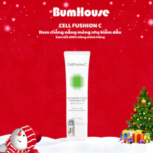 Kem Chống Nắng Cell Fusion C Advanced Clear Sunscreen 100 SPF50+ PA++++ 35ml/50ml (nobox)