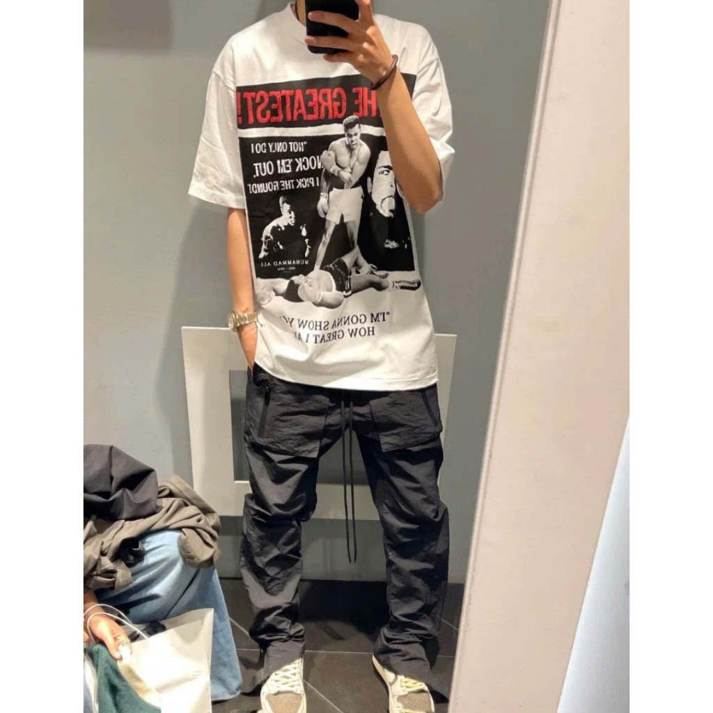 Áo thun Stee Cổ tròn Huyền thoại MMA Localbrand ICVCVNI Unisex Cotton