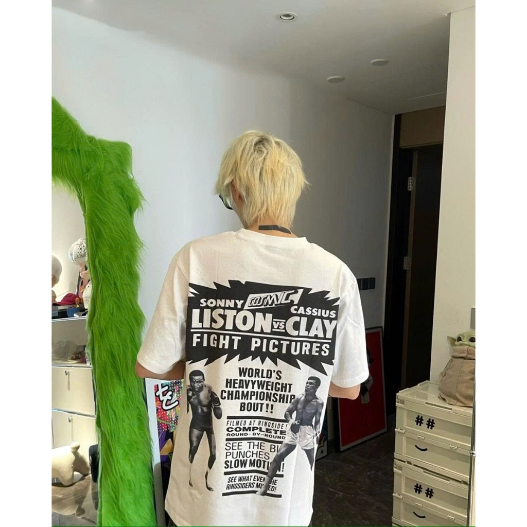 Áo thun Stee Cổ tròn Huyền thoại MMA Localbrand ICVCVNI Unisex Cotton