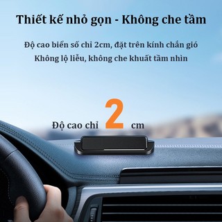 Bảng số điện thoại ô tô phong cách macaron cao cấp,hiển thị/ẩn số,chất liệu hợp kim nhôm,dán taplo
