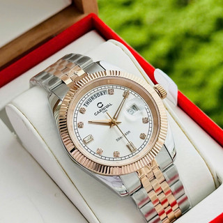 [Đủ Màu] Đồng Hồ Nam Carnival Day Date 8190G Chính Hãng