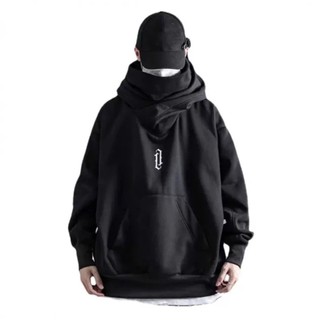 Áo Hoodie Ninja Mũ Rộng,Cổ Cao Logo Thêu Chất Liệu Nỉ Bông 2 Lớp Form Unisex Hottrend
