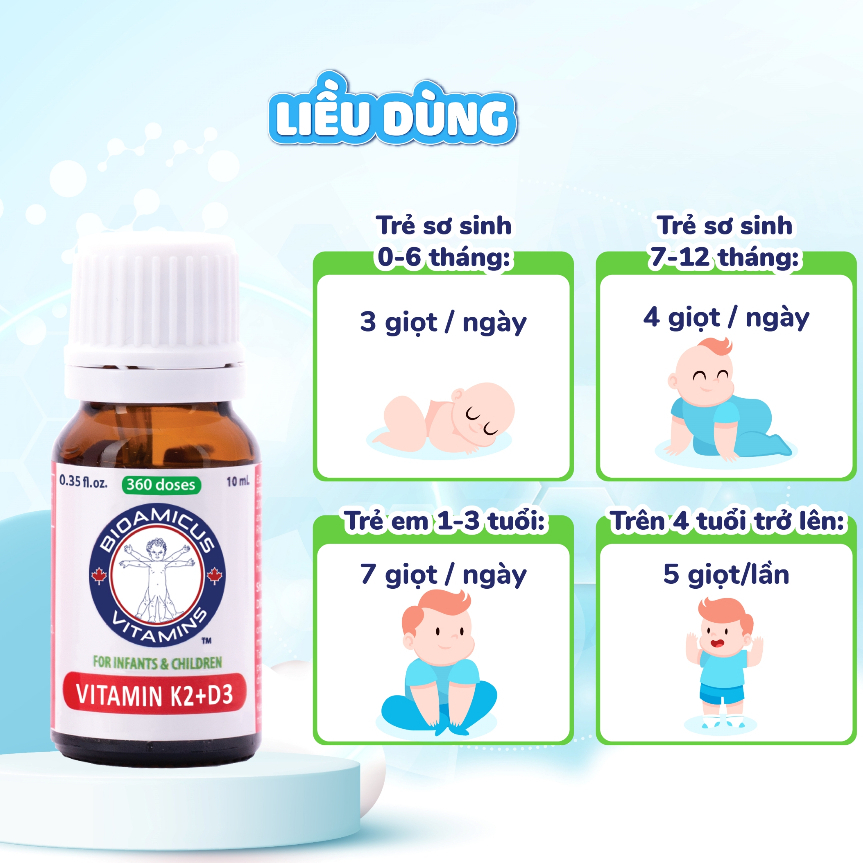 Bộ Ba BioAmicus Cho Bé - Complete 10 Chủng & Vitamin K2 & D3 & Biomicus Omega 3 DHA + quà tặng