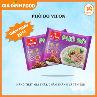 Combo 5 Gói Phở Bò Vifon 65g/ Gói