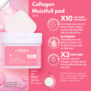 [MUA LÀ CÓ QUÀ]Toner Pad Dermal 120 Miếng - Cấp Ẩm Sâu, Hỗ Trợ Mờ Thâm & Làm Dịu Da