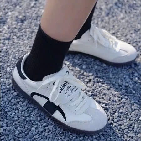 Giày thể thao Champion/ Essentials/ Champ T-Trainer Cream/Black Giày Thể Thao Nam Nữ Hot nhất 2025 - ảnh 6