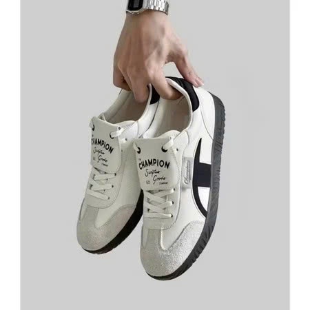 Giày thể thao Champion/ Essentials/ Champ T-Trainer Cream/Black Giày Thể Thao Nam Nữ Hot nhất 2025 - ảnh 2