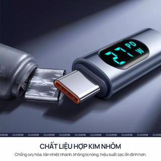 Đầu Chuyển Đổi USB-C Sang Cổng Sạc iPhone Popkon Có LED Báo Công Suất
