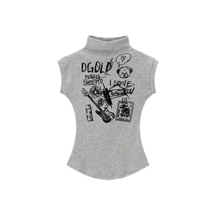 Áo tay ngắn cổ lọ 3 màu chất thun cotton co giãn 4 chiều cá tính sexy streetwear hàng cao cấp - M.I.O STORE