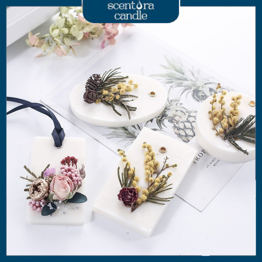 Sáp Thơm Khử Mùi Ô Tô Scentora Candle treo xe, Sáp Thơm Khử Mùi Quần Áo, Phòng Ngủ