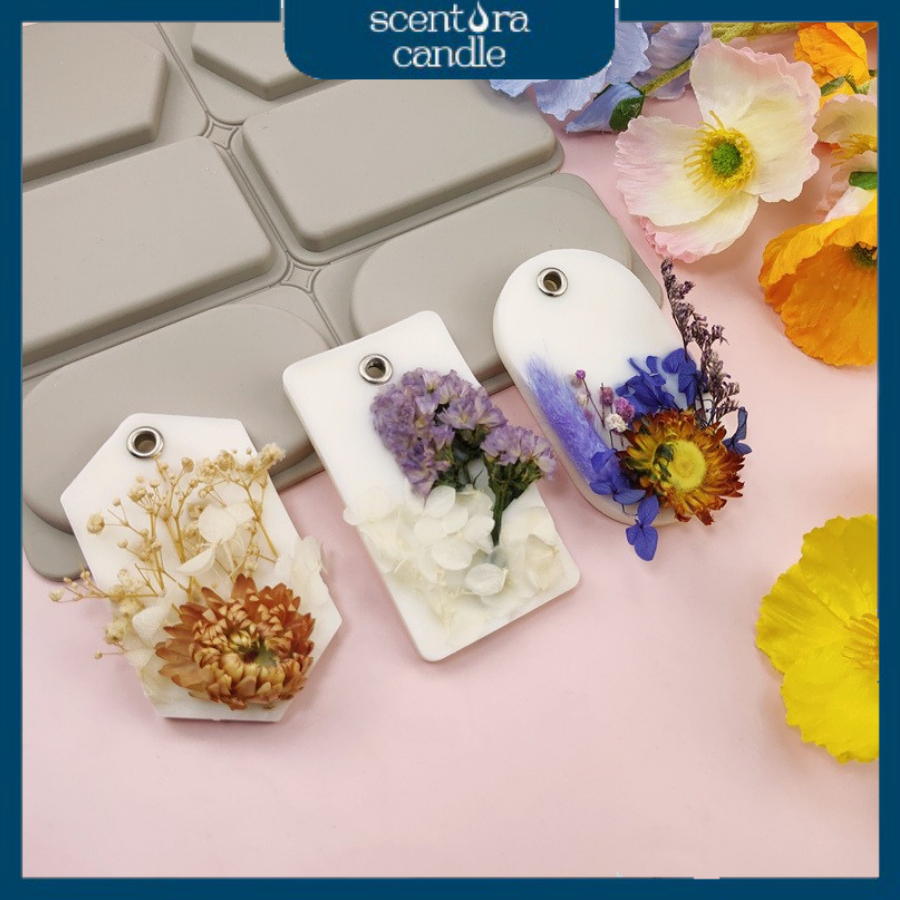 Sáp Thơm Khử Mùi Ô Tô Scentora Candle treo xe, Sáp Thơm Khử Mùi Quần Áo, Phòng Ngủ