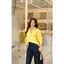 Áo sơ mi nữ GILLEE dáng oversized, sơ mi form rộng vải kate lụa thoáng khí thanh lịch FAS367