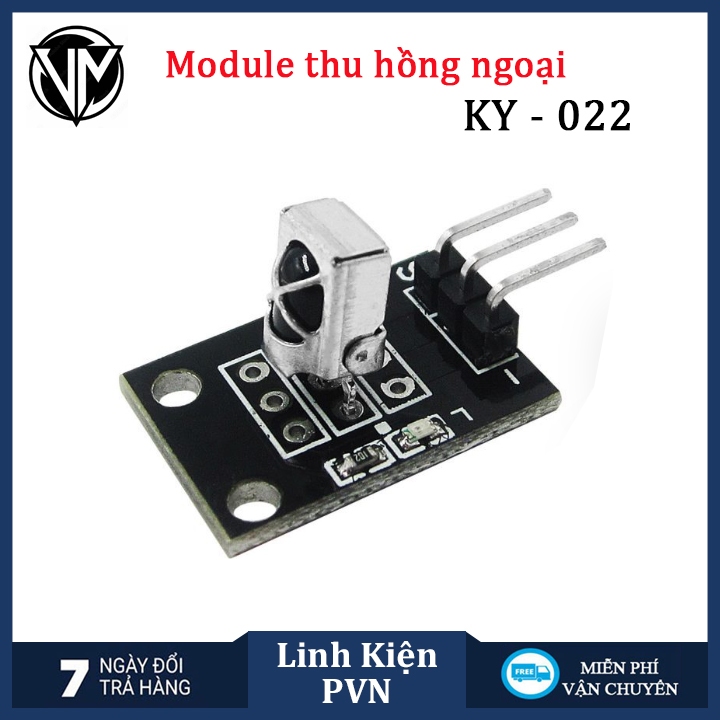 Module Thu Hồng Ngoại KY-022 IR | Module Thu Tín Hiệu Remote IR ...