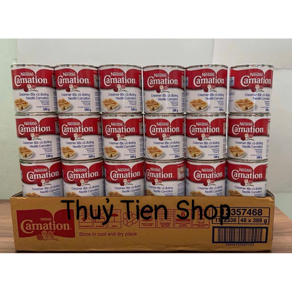 [ COM BO 5 Hộp ]Sữa Đặc Có Đường Nestle Carnation 388g HSD 1/2027——-