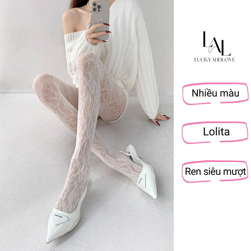 Quần Tất Ren Lolita Nhiều Màu, Nhiều Kích Cỡ, Phong Cách Nhật Bản Quyến Rũ, Sang Chảnh