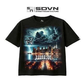Áo Thun Form Big Boxy  "Urban Darkness " cotton 100%  Brand Chính Hãng SDVN UNISEX