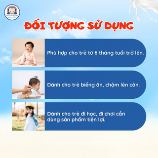 Cháo Sữa Pudding Burine Bổ Sung Dinh Dưỡng Phát Triển Chiều Cao Cho Trẻ Từ 6 Tháng, Trẻ Biếng Ăn Vỉ 6x50g