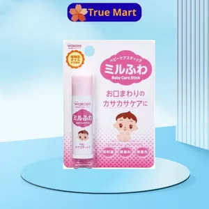 Son Dưỡng Môi Cho Bé WAKODO - Nhật Bản, son dưỡng môi cho bé gái, dưỡng môi trẻ em( bé từ sơ sinh)