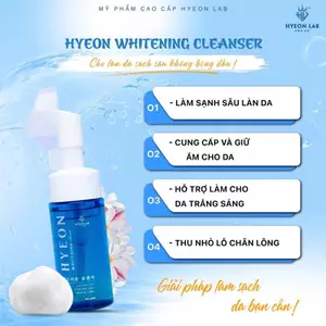 Sữa Rửa Mặt HYEON WHITENING CLEANSER 150ML [ HYEON LAB ]da mềm mại, tươi sáng hơn