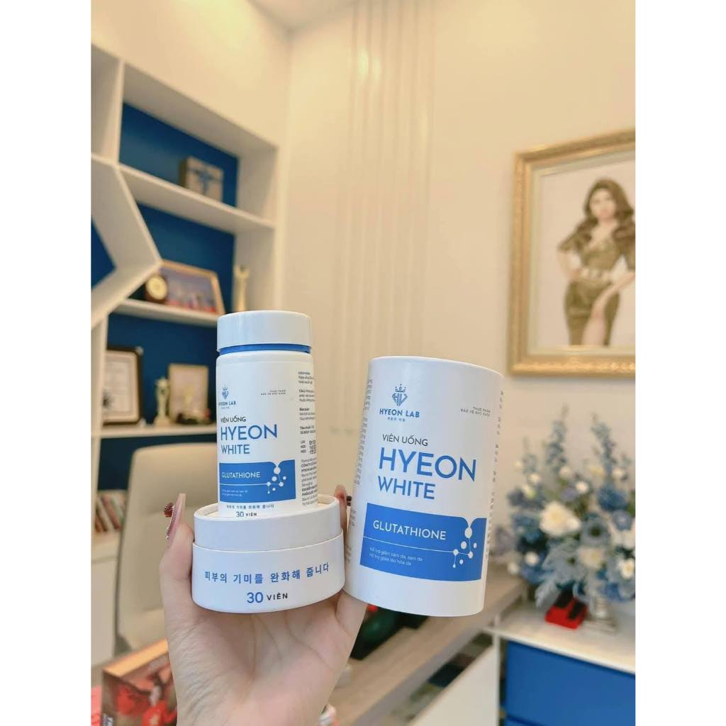 ( CHÍNH HÃNG ) VIÊN UỐNG HYEON WHITE chống oxi hóa, Hỗ trợ giảm nám, sạm, tàn nhàng