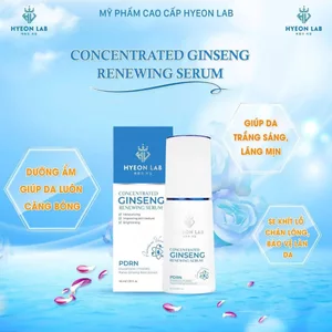 𝐂𝐨𝐧𝐜𝐞𝐧𝐭𝐫𝐚𝐭𝐞𝐝 𝐆𝐢𝐧𝐬𝐞𝐧𝐠 𝐑𝐞𝐧𝐞𝐰𝐢𝐧𝐠 𝐒𝐞𝐫𝐮𝐦 SERUM NHÂN SÂM HYEON LAB – DƯỠNG DA MỀM MẠI, TƯƠI TẮN MỖI NGÀY