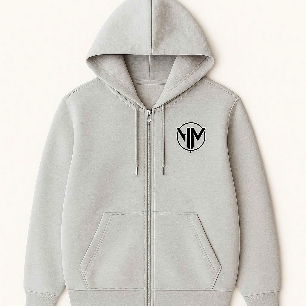 Áo khoác nỉ nam nữ fom rộng - Áo hoodie zip nam nữ MURADFASHION NI01