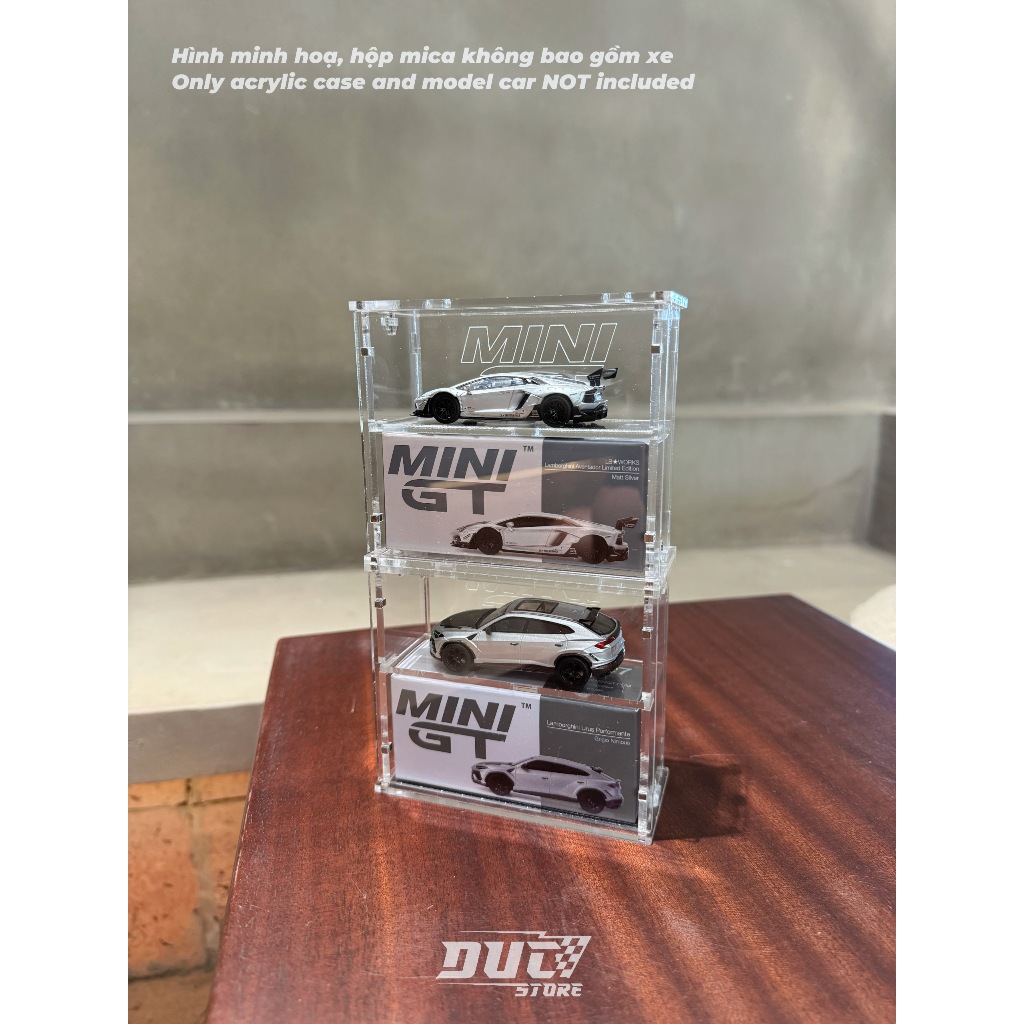 ducstore Box Mica bảo vệ xe MiniGT và KAIDO HOUSE ( hàng chất lượng ...