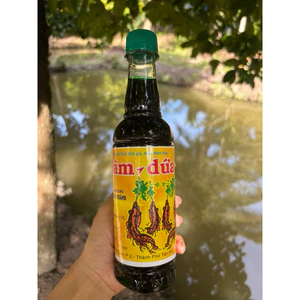 Sâm Dứa Châu Thành Không Đường uống với sữa đặc - 430ml