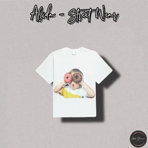 ⚡️[Hight Quality] Áo Phông Nam Nữ 1D1V Baby Face Cổ Tròn Cộc Tay - Điểm Nhấn Cậu Bé Vui Nhộn Street Wear