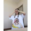 ⚡️[Hight Quality] Áo Phông Nam Nữ 1D1V Baby Face Cổ Tròn Cộc Tay - Điểm Nhấn Cậu Bé Vui Nhộn Street Wear