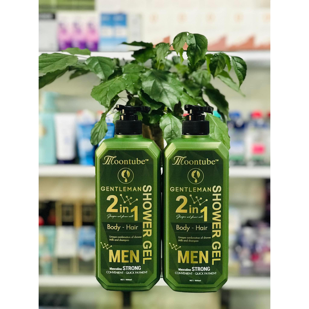 SỮA TẮM GỘI 2IN1 MOONTUBE 900ML