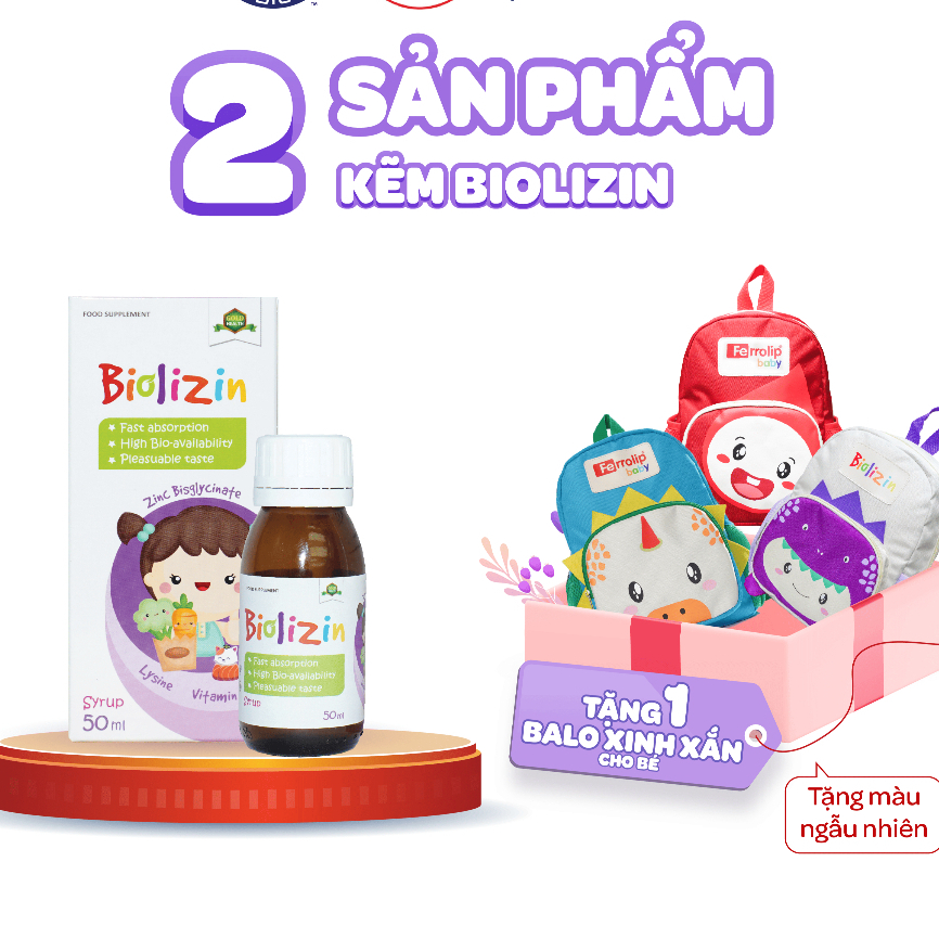 Biolizin Kẽm Hữu Cơ Lysine B6 Giúp Bé Ăn Ngon Tăng Đề Kháng Bổ Sung Kẽm Chai 50ml date mơi