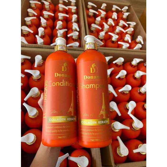 Gội Xả Donami  Kích Mọc Tóc giảm rụng tóc, phục hồi mềm mượt chai 1000ml