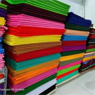 Vải dạ kích thước 90x90cm làm đồ dùng, đồ chơi, đồ trang trí mầm non