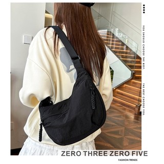 (MẪU SIZE VỪA) TÚI ĐEO CHÉO VẢI DÙ PHOM VỪA -UNISEX -MS11M