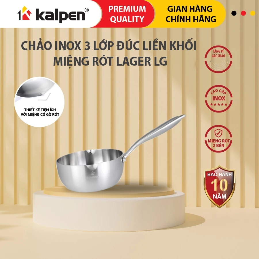 Chảo Inox Kalpen 5 Lớp