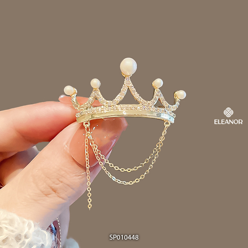 Ghim cài áo nam nữ Eleanor Accessories đa dạng kiểu dáng đính đá phụ kiện thời trang trâm cài 7665
