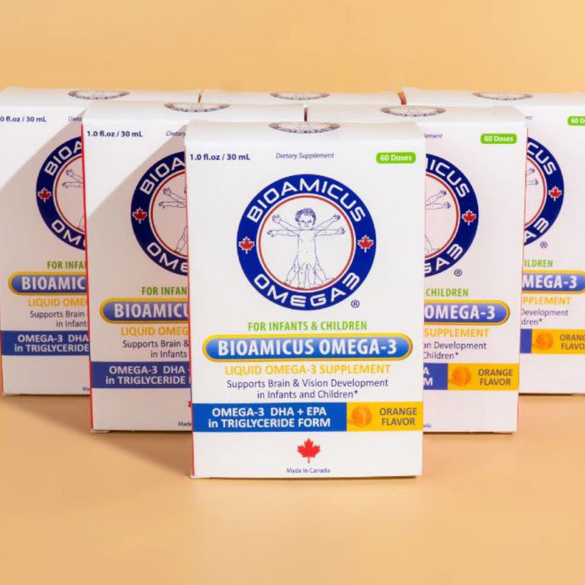 Combo 2 hộp Biomicus Omega 3 DHA 30mL - Vị ngon độc quyền + quà