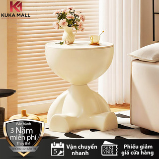 KUKA  Bàn sofa hoạt hình bàn cà phê nhỏ đa năng thiết kế đồ họa độc quyền chất liệu PP dày 3cm