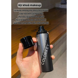 [Colorkey] Xịt Khóa Nền COLORKEY Kiểm Soát Kiềm Dầu, Hỗ Trợ Cấp Ẩm, Cho Lớp Nền Lâu Trôi Tự Nhiên 100ml